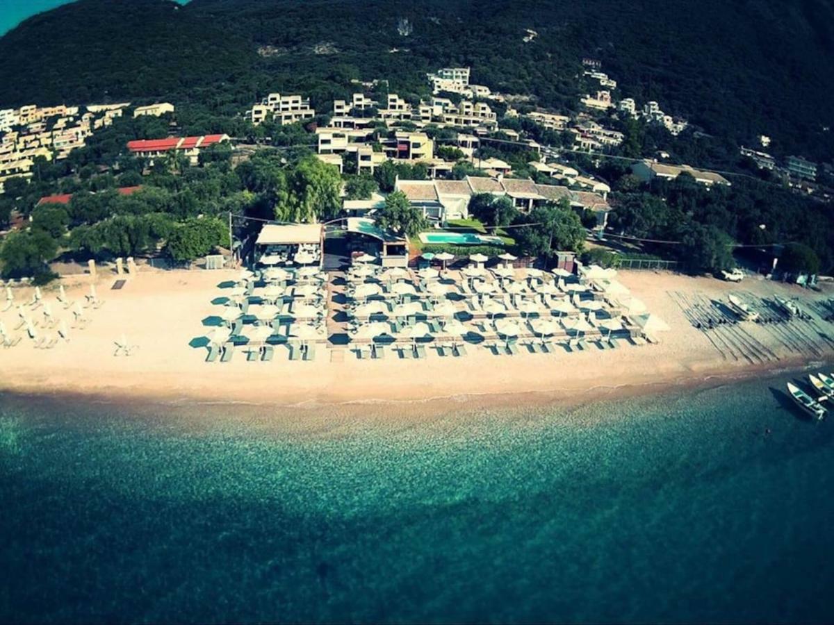 Villa Piedra Del Mar Beachfront By Villa2Be Barbati Bagian luar foto