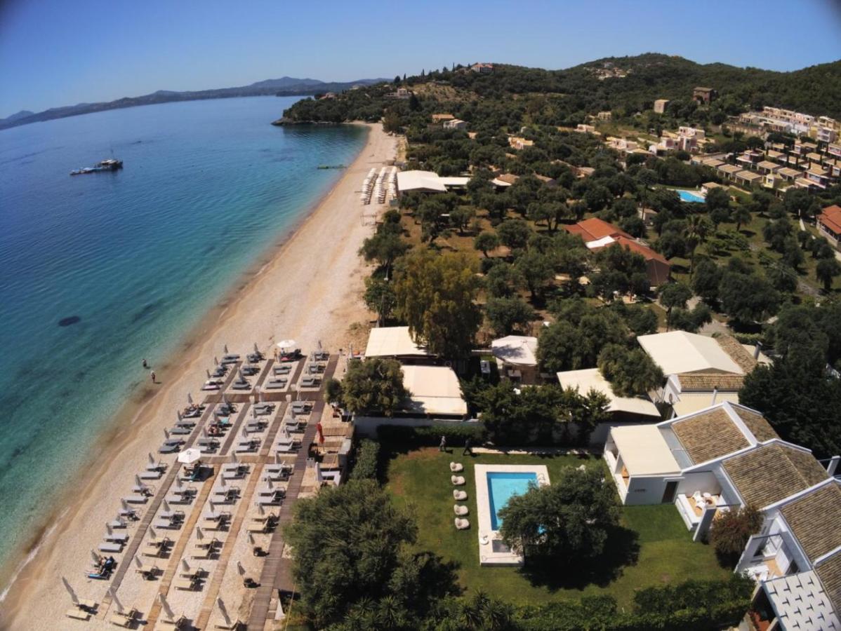 Villa Piedra Del Mar Beachfront By Villa2Be Barbati Bagian luar foto